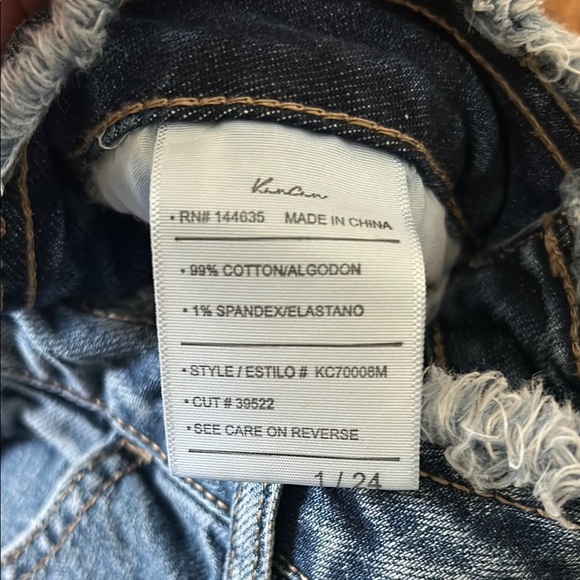 KanCan Blue Flare Wide Leg Jeans - Picture 3 of 6